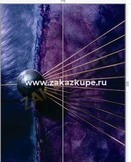Фотопечать Абстракции для шкафов в ZakazKupe