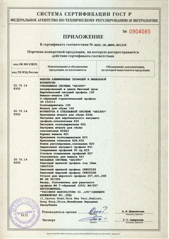 Приложение 0904085