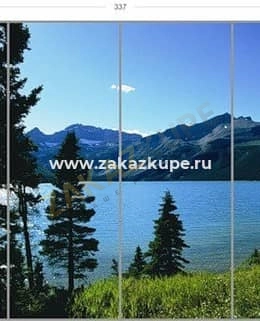 Фотопечать Леса и Горы для шкафов в ZakazKupe